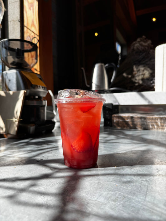 Sparkling Strawberry Lemonade